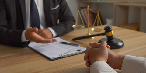 Lawyer accepting bribe concept for signing legal contract approval, rights of liberty, bribery, Concept of law, justice, court trial, and professional legal services, judge.