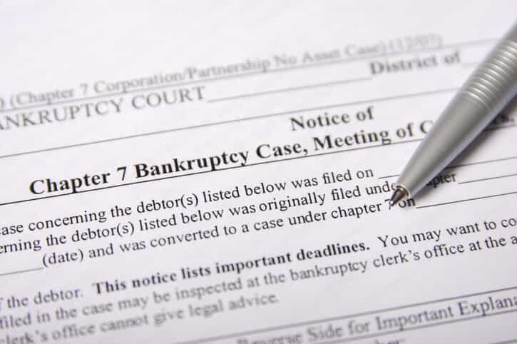 Chapter 7 Bankruptcy File